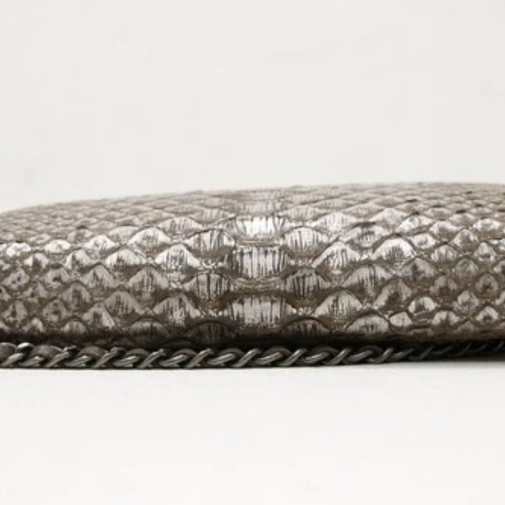 Chanel Python Classic Wallet On Chain - image 6